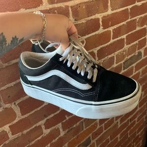 $40 VANS OLD SKOOL STACK FORM!!W SZ 9.5 in good condition